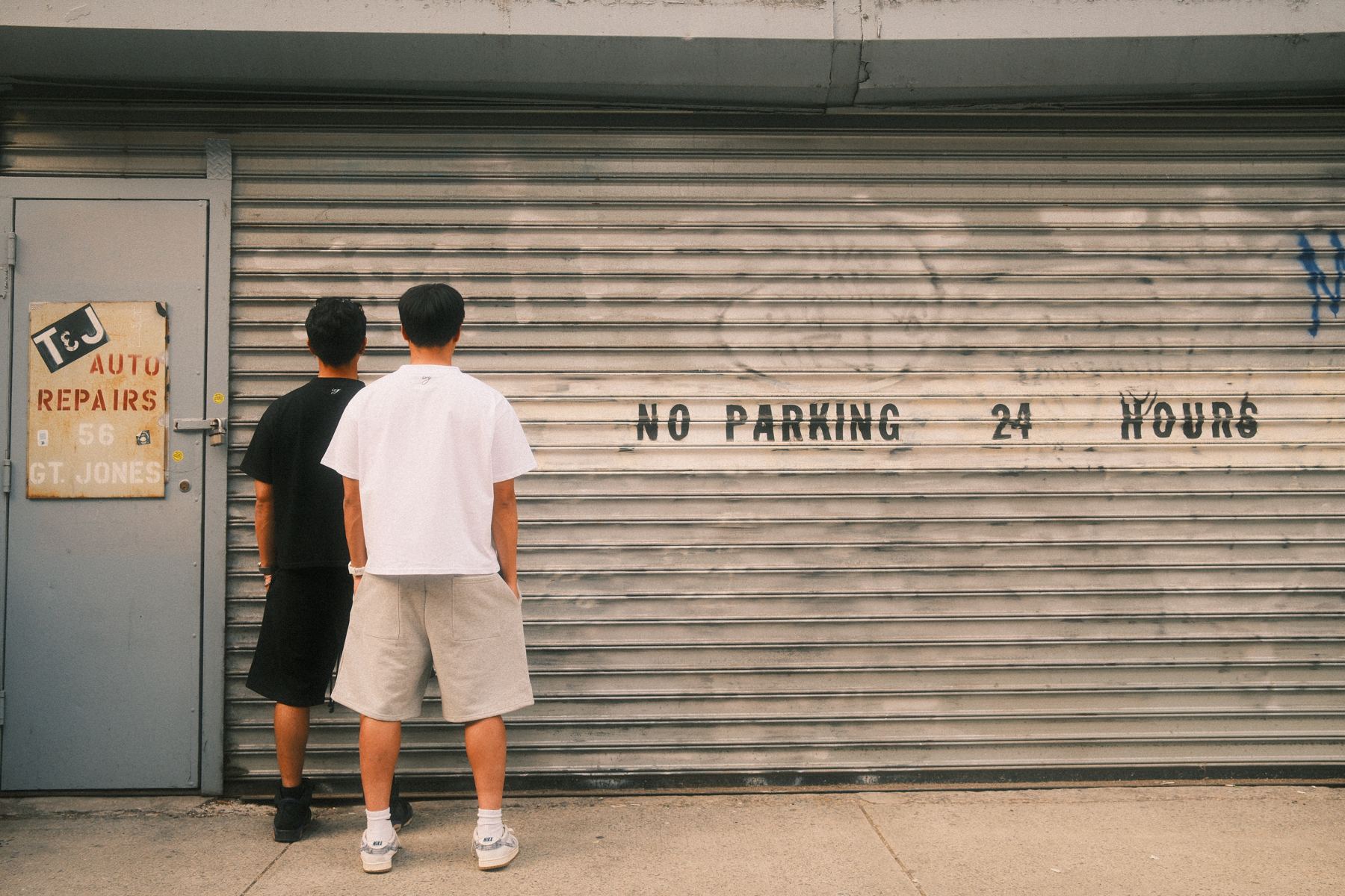 No parking sign
